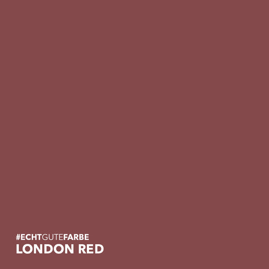 Farbtonbild des Lignocolor Farbtons London Red