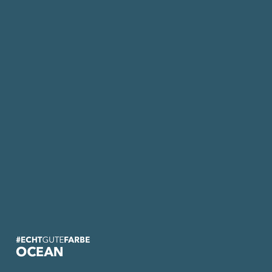 Farbtonbild des Lignocolor Farbtons Ocean