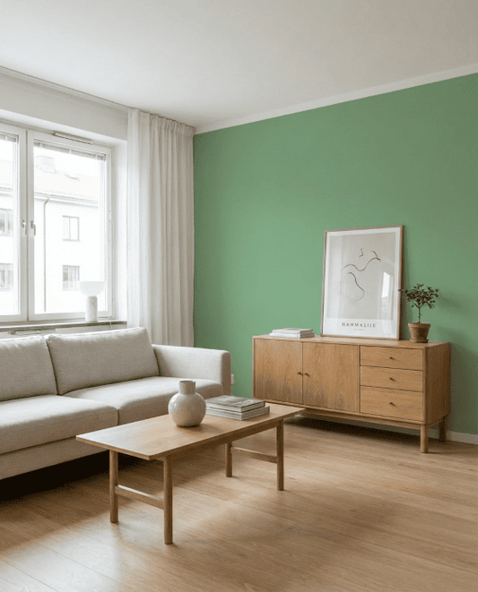 Wandfarbe Venice Green