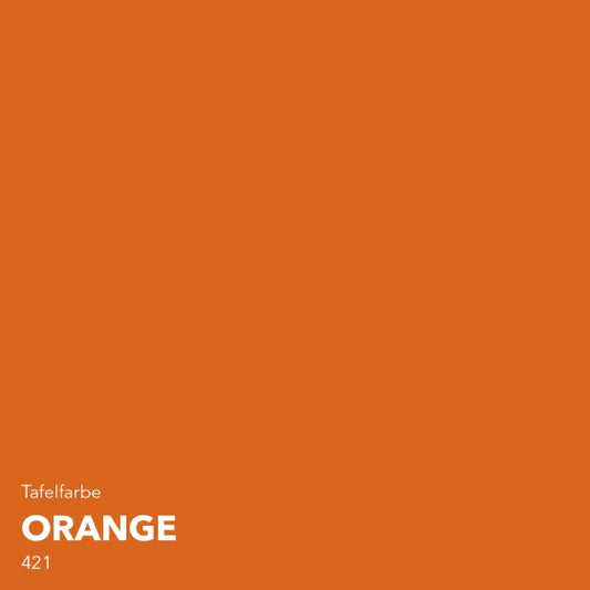 Tafelfarbe Orange Farbtonbild