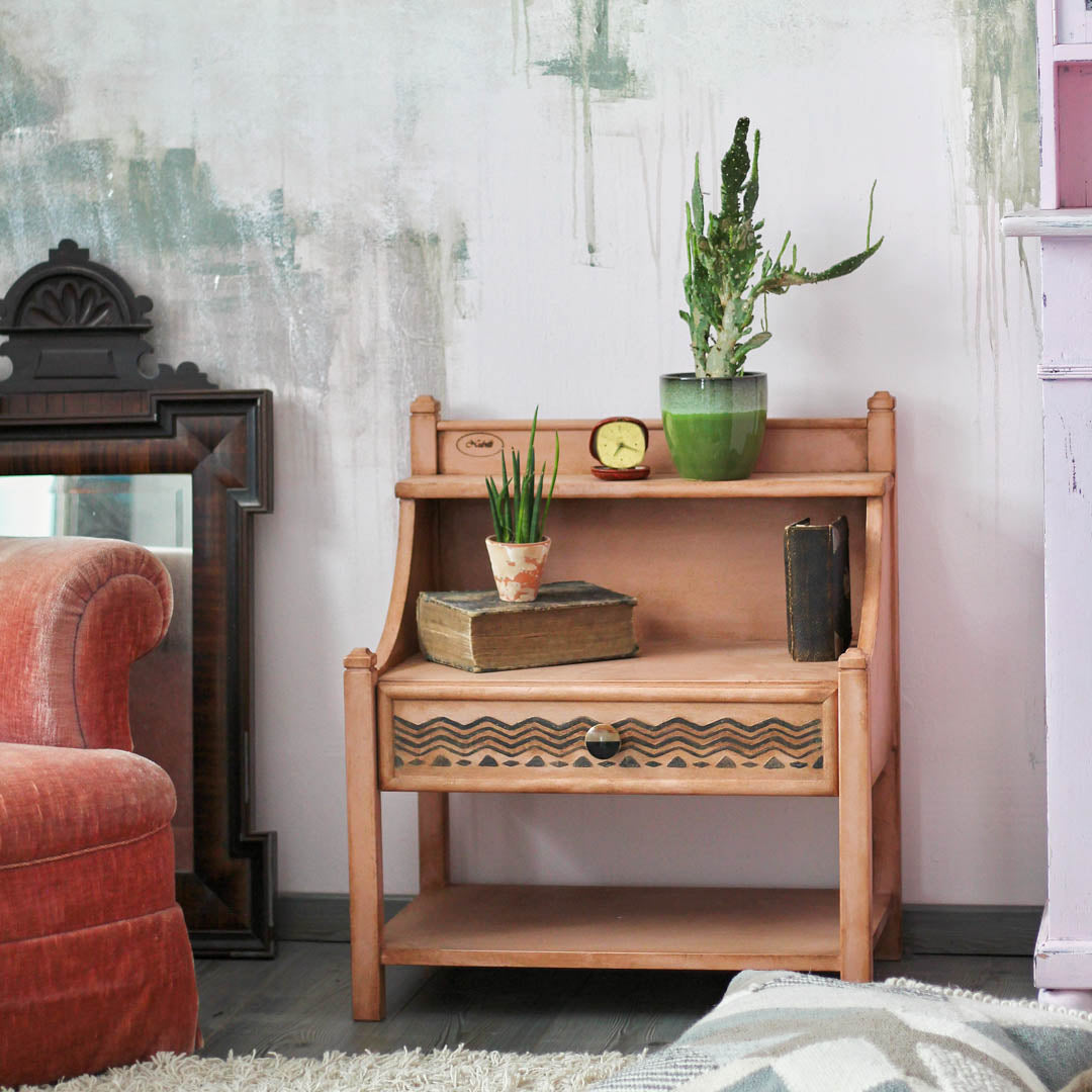 Vintage Look mit Kreidefarbe & Möbelwachs – Möbel im Shabby-Stil selbst gestalten