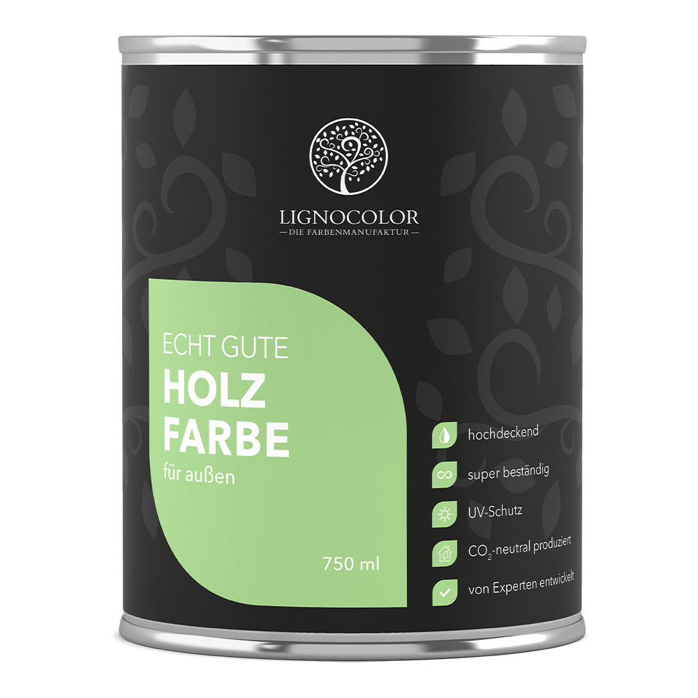 Holzfarbe außen