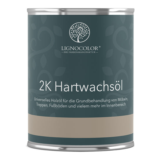 Bild einer Dose des Lignocolor 2K Hartwachsöls.