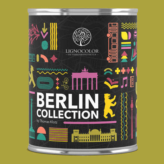 Farbton Noble Lime mit Dose der Berlin Collection