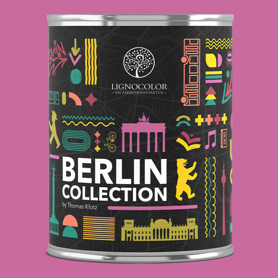 Farbton Pink Piper mit Dose der Berlin Collection