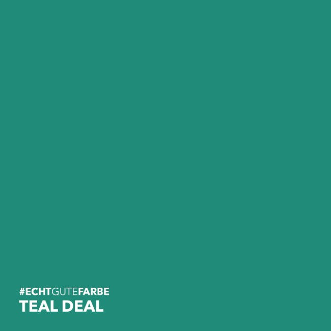 Farbton Teal Deal aus der Berlin Collection