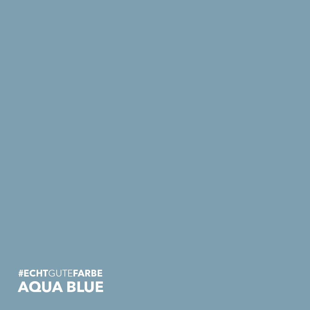 Farbtonbild des Lignocolor Farbtons Aqua Blue