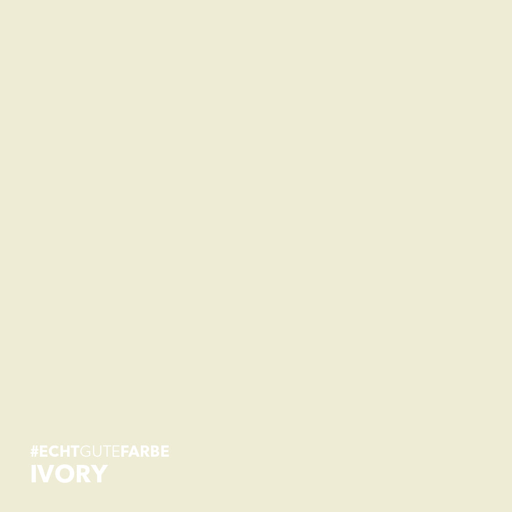 Farbtonbild des Lignocolor Farbtons Ivory