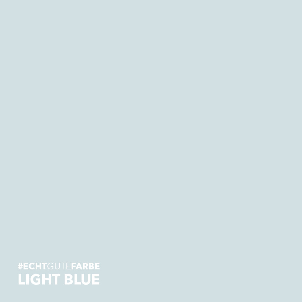 Farbtonbild des Lignocolor Farbtons Light Blue