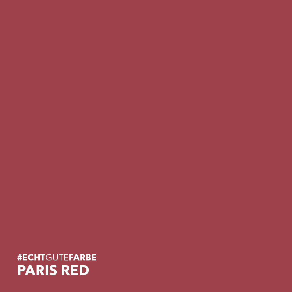 Farbtonbild des Lignocolor Farbtons Paris Red