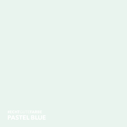 Wandfarbe Pastel Blue
