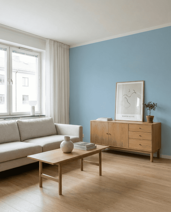 Wandfarbe Polar