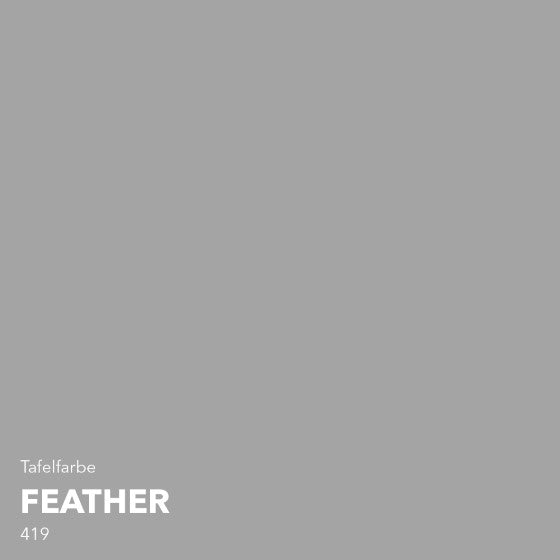 Tafelfarbe Feather Farbtonbild