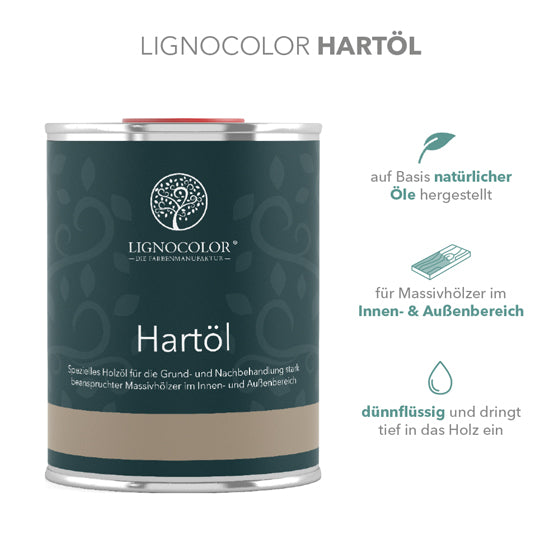 Eigenschaften des Lignocolor Hartöls