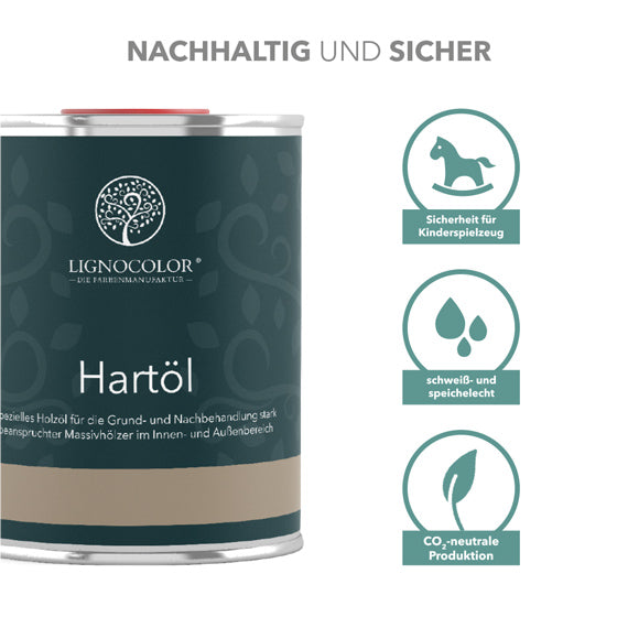 Sicherheitssiegel des Lignocolor Hartöls