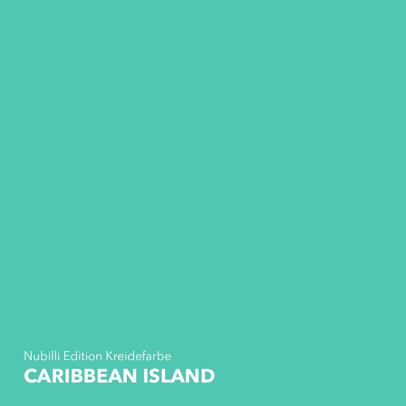 Knalliges Grün-Türkis Caribbean Island aus der Nubilli Edition
