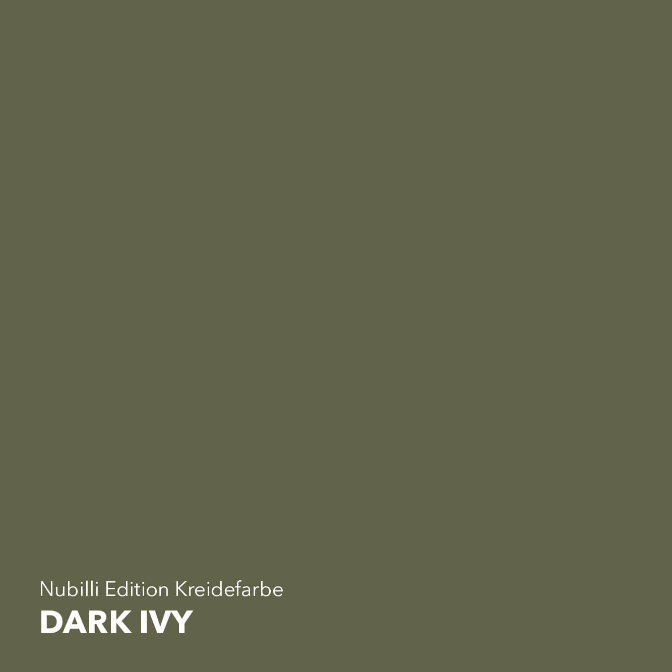 Dunkler gelbstichiger Grünton Dark Ivy aus der Nubilli Edition