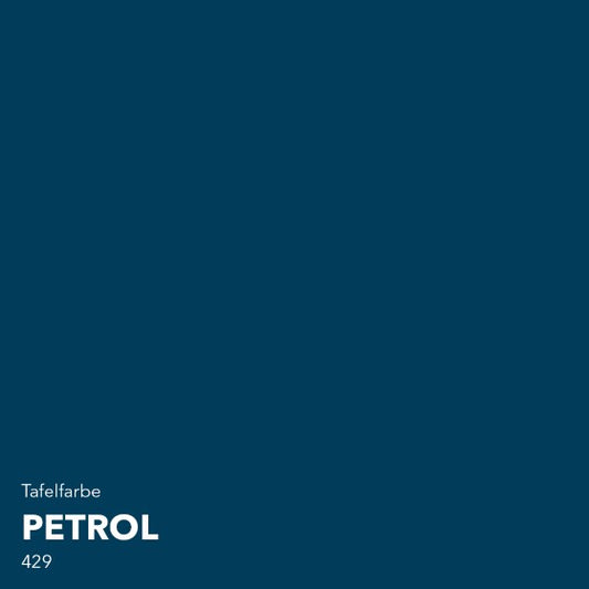 Tafelfarbe Petrol Farbtonbild