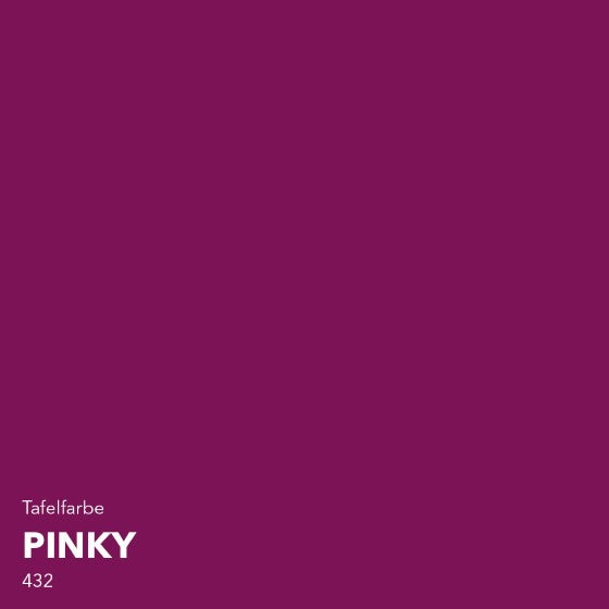 Tafelfarbe Pinky Farbtonbild